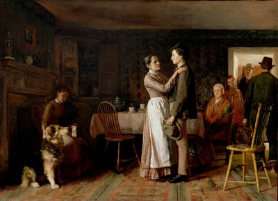 Breaking Home Ties by Thomas Hovenden